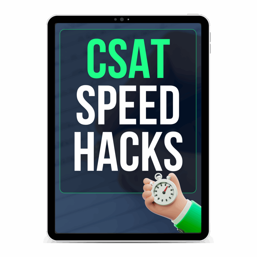 CSAT Speed Hacks