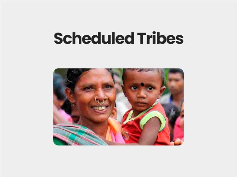 Scheduled Tribes