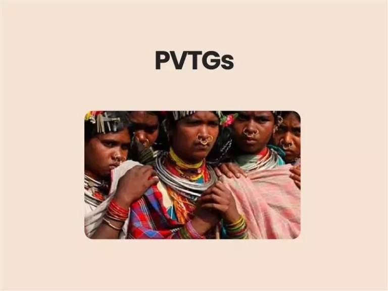 Particularly Vulnerable Tribal Groups PVTGs