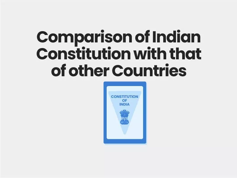 Comparison of Indian Constitution with that of other Countries