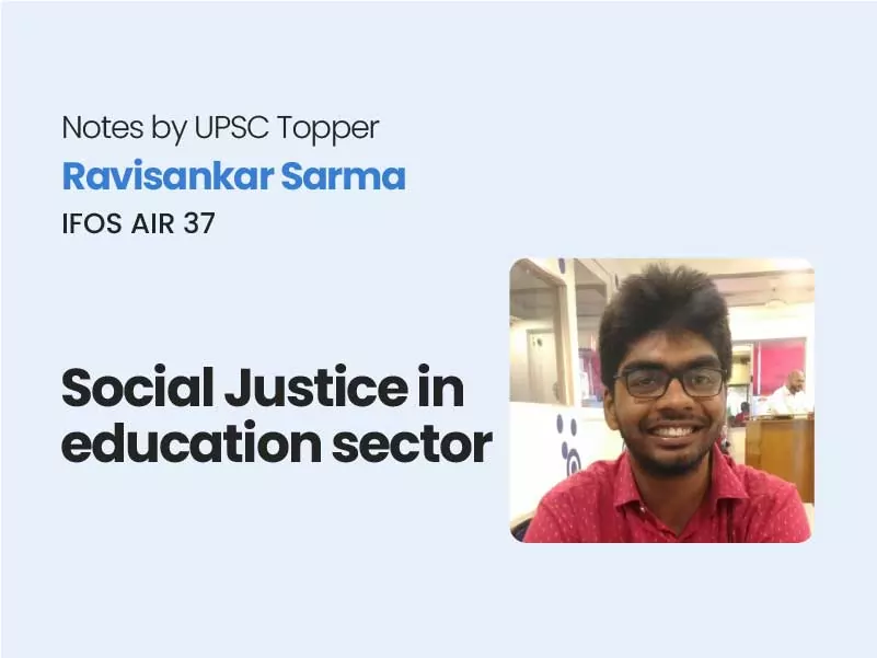 Social Justice in education sector