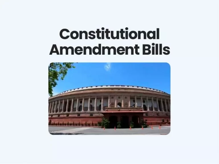 Constitutional Amendment Bills
