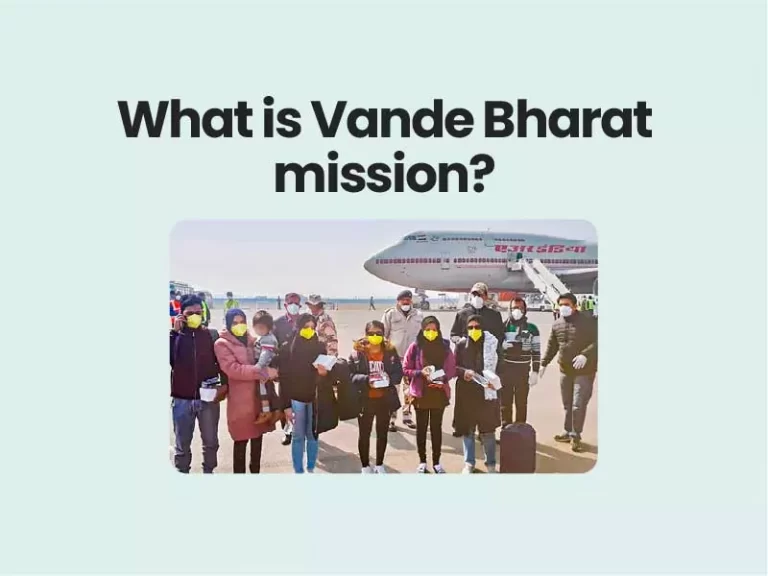 What is Vande Bharat mission?