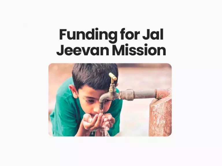 Funding for Jal Jeevan Mission