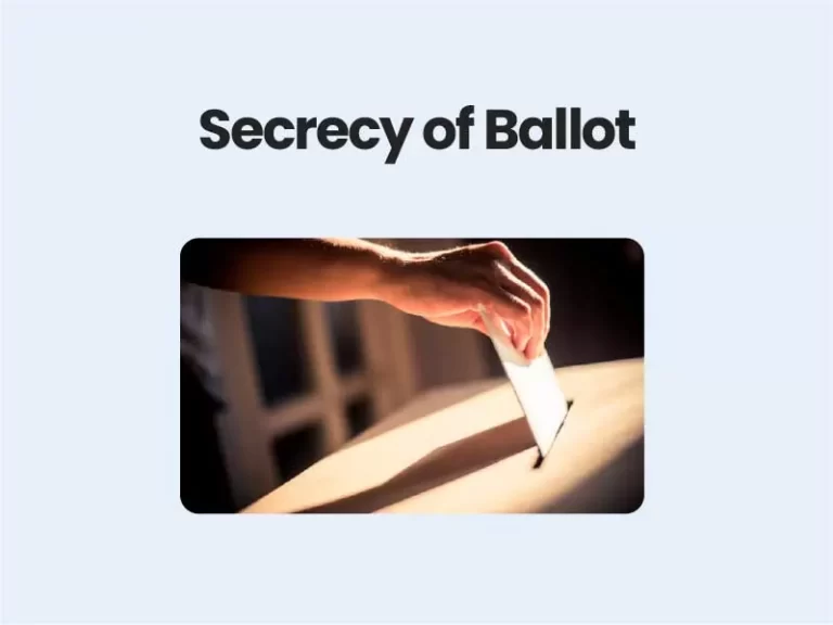 Secrecy of Ballot