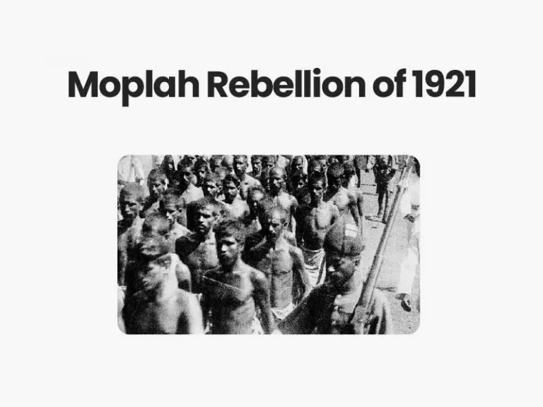 Moplah Rebellion of 1921