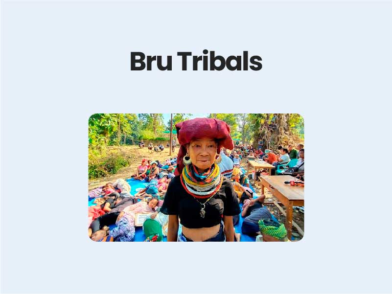 Bru Tribals