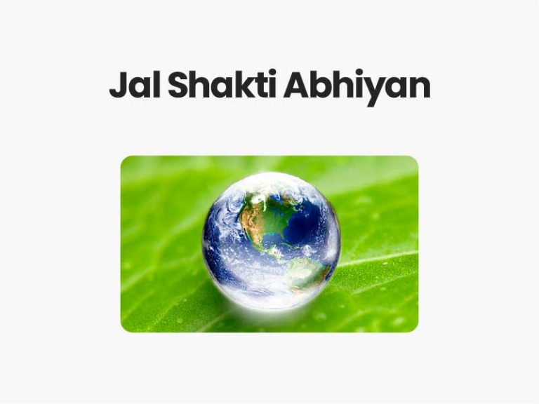 Jal Shakti Abhiyan UPSC