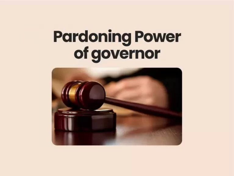 Pardoning power of the governor
