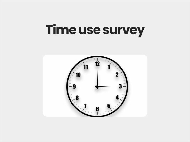 Time use survey TUS UPSC
