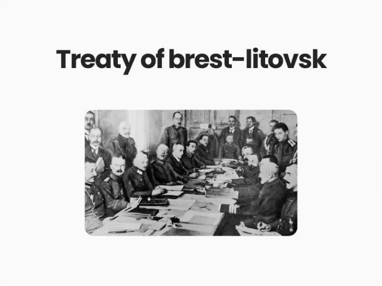 Treaty of brest-litovsk