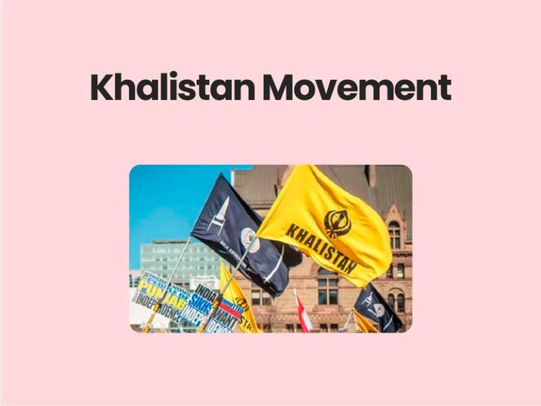 Khalistan Movement UPSC