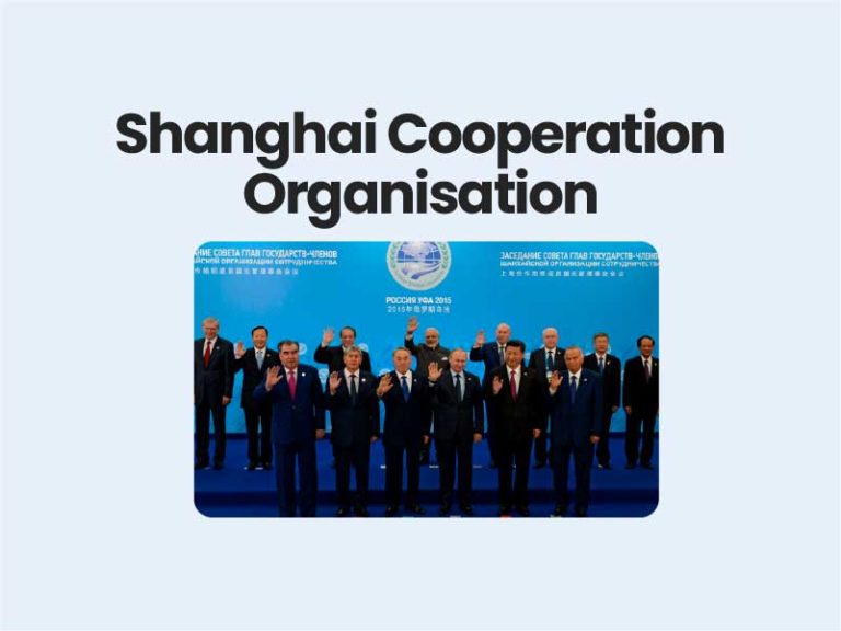 Shanghai Cooperation Organisation UPSC