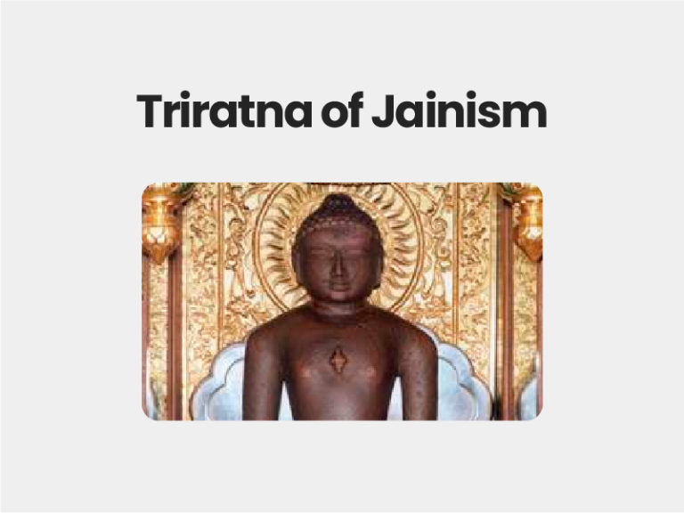 Triratna of Jainism