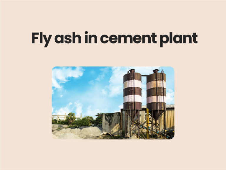 fly ash in cement plant UPSC