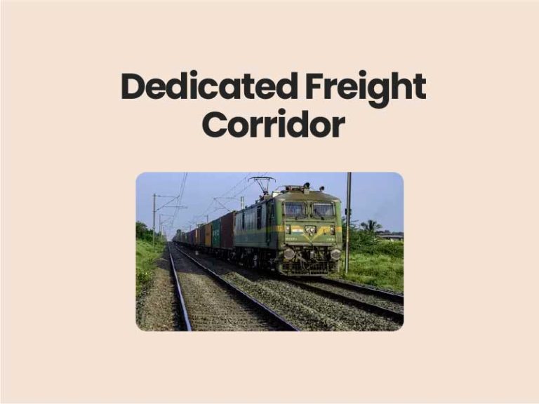 Dedicated Freight Corridor UPSC