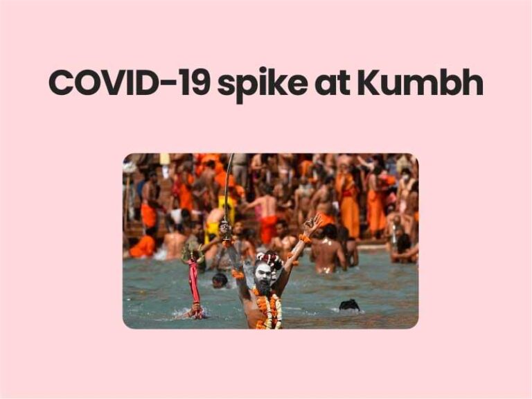 COVID-19 spike at Kumbh