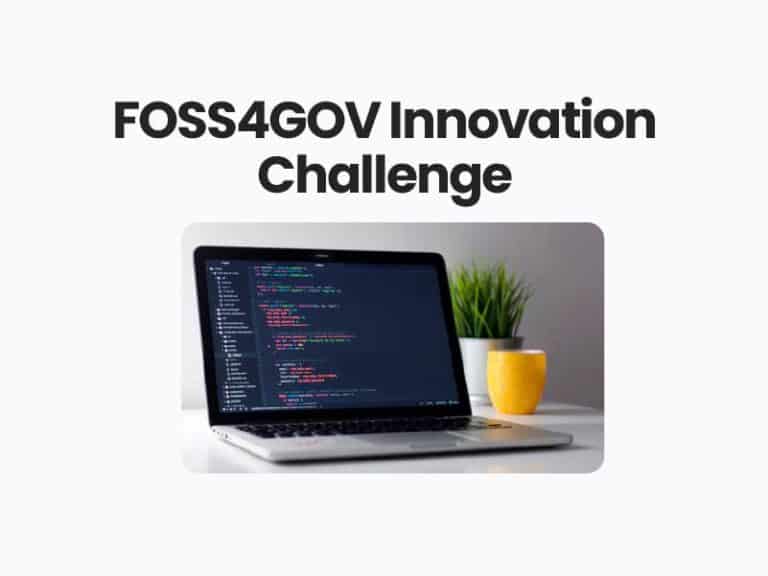 FOSS4GOV Innovation Challenge