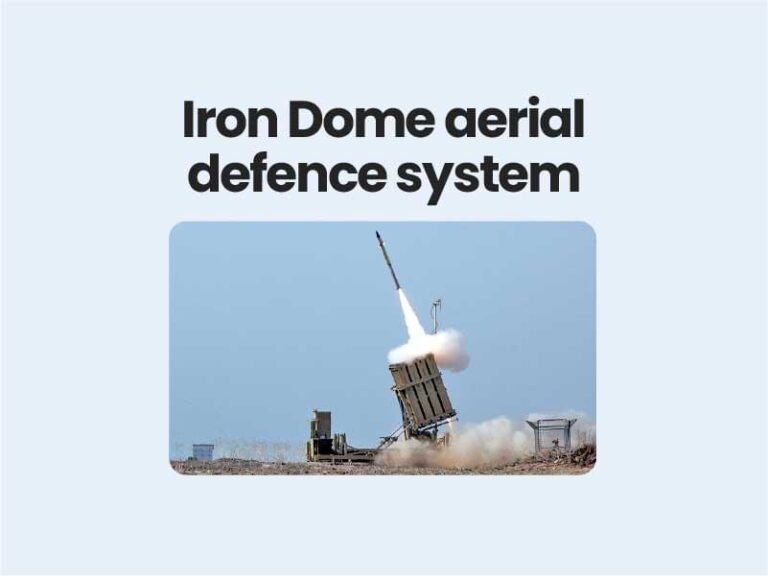 Iron Dome aerial defence system