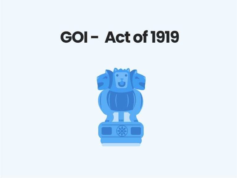 Government of India Act of 1919