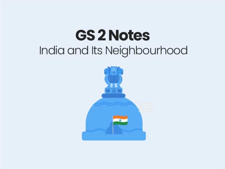 India and Its Neighbourhood
