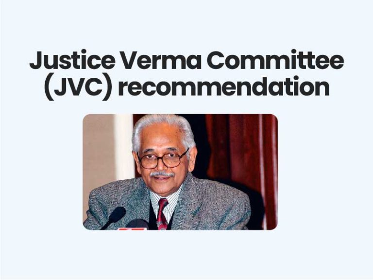Justice Verma Committee recommendation UPSC