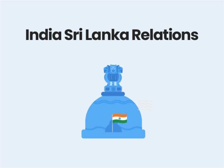 India Sri Lanka Relations Notes