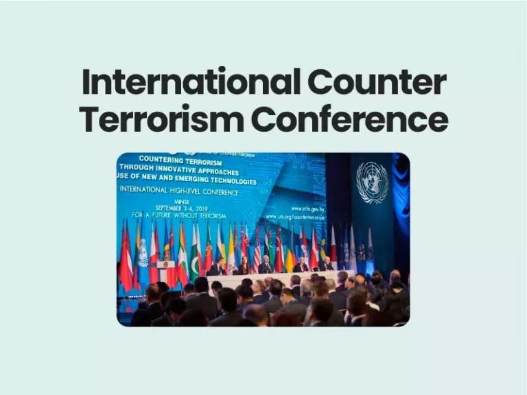 International Counter Terrorism Conference 2022