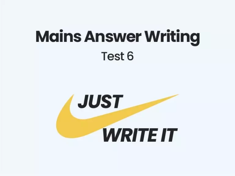 Mains Answer Writing test Essay