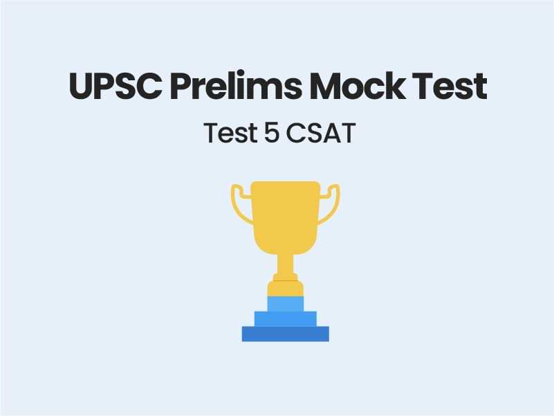 UPSC Prelims test CSAT