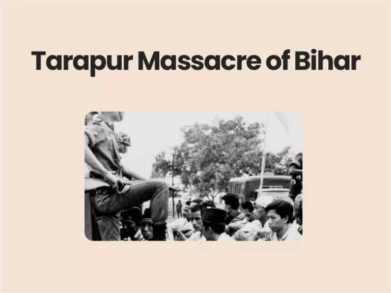 Tarapur Massacre of Bihar