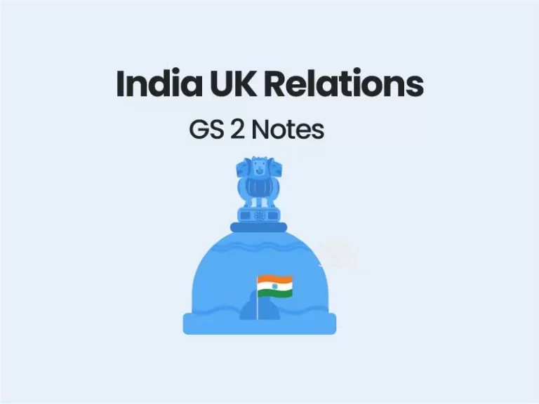 India UK Relations notes