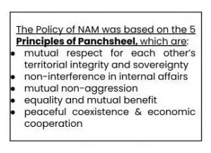 Non - Aligned Movement (NAM)