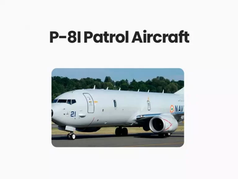 P-8I Patrol Aircraft