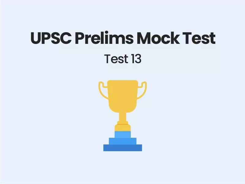 Free UPSC prelims mock test 2022