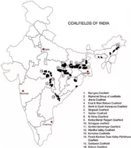 coal fields UPSC